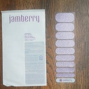 Jamberry nail wraps half sheet sparkly purple